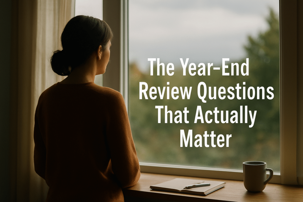 The Year-End Review Questions That Actually Matter